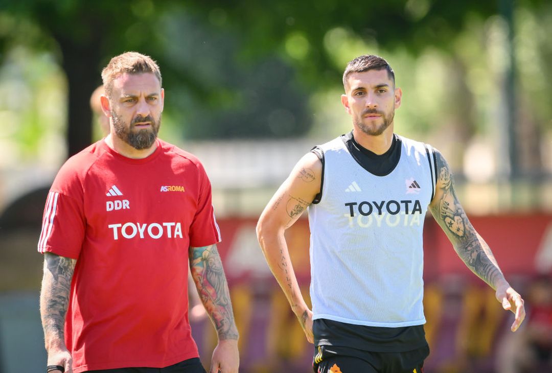 Roma, la seduta a Trigoria con la testa all’Empoli – FOTO GALLERY - immagine 14