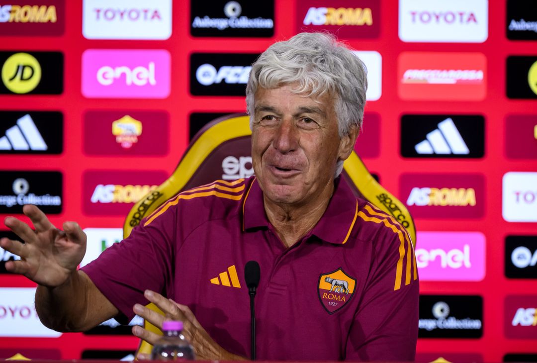 Roma-Bologna, la conferenza stampa di Gian Piero Gasperini – FOTO GALLERY - immagine 7