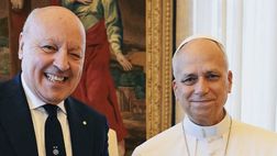 L’Inter fa visita a Papa Leone in Vaticano: le foto dell’incontro