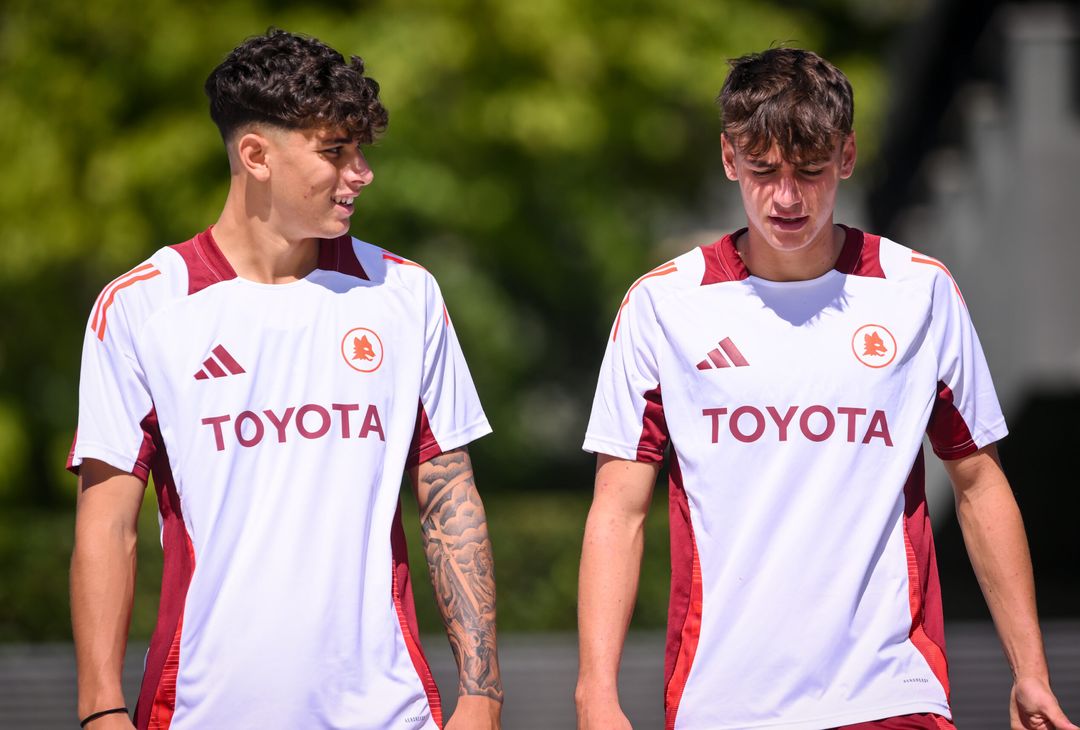 Trigoria, rifinitura in vista del Genoa – FOTO GALLERY - immagine 26