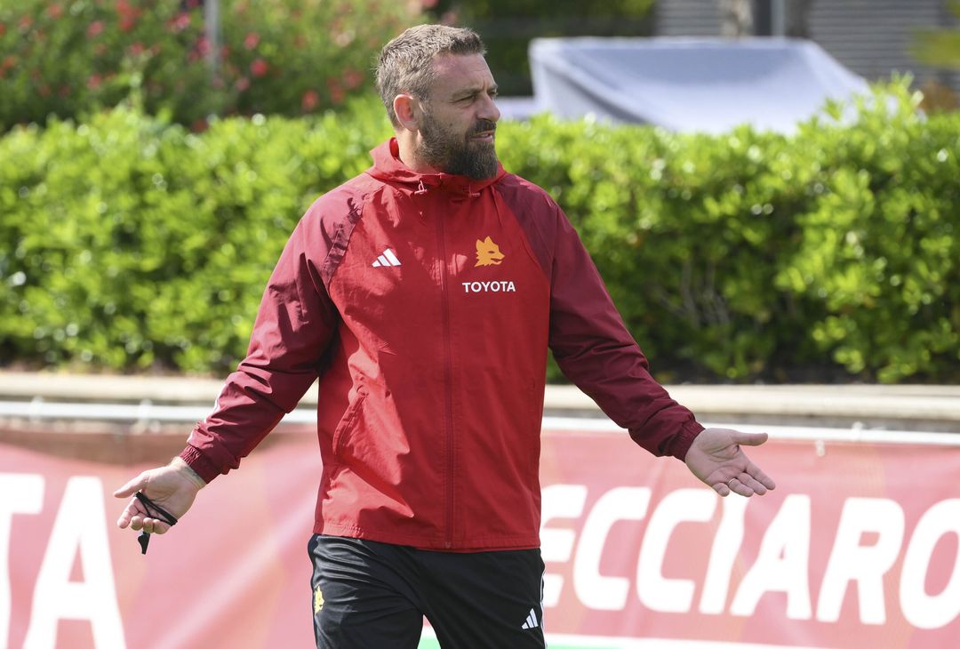 Trigoria, Mancini torna ad allenarsi in gruppo. Ancora ko Lukaku – FOTOGALLERY - immagine 10