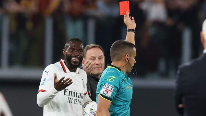 Milan, quanti cartellini rossi dal 2021 in Serie A! E la differenza con l'Inter è siderale