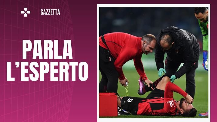 Infortunio di Olivier Giroud, attaccante del Milan | AC Milan News (Getty Images) Olivier Giroud Milan AC Milan News