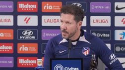 VIDEO/ Simeone, la reazione al sorteggio contro l’Inter