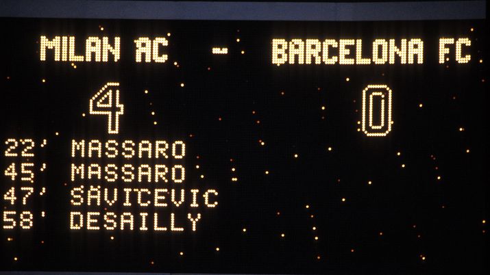 Milan-Barcellona 4-0 1994