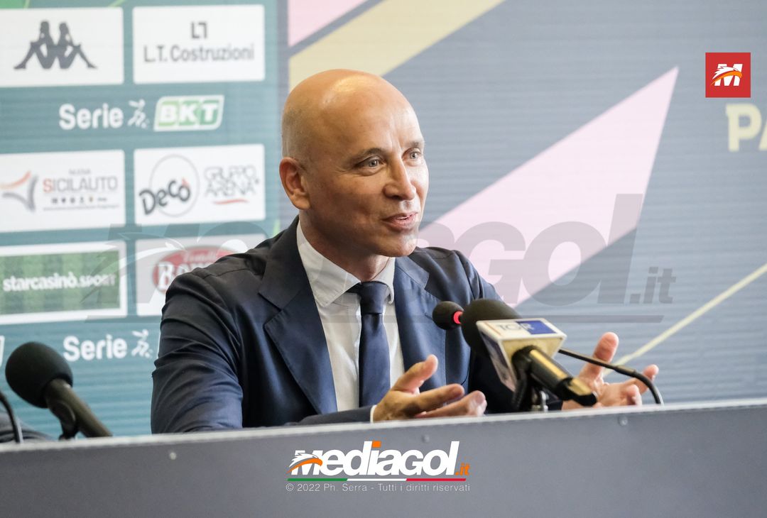 FOTO PALERMO, presentato mister Corini in conferenza stampa (Gallery) - immagine 29