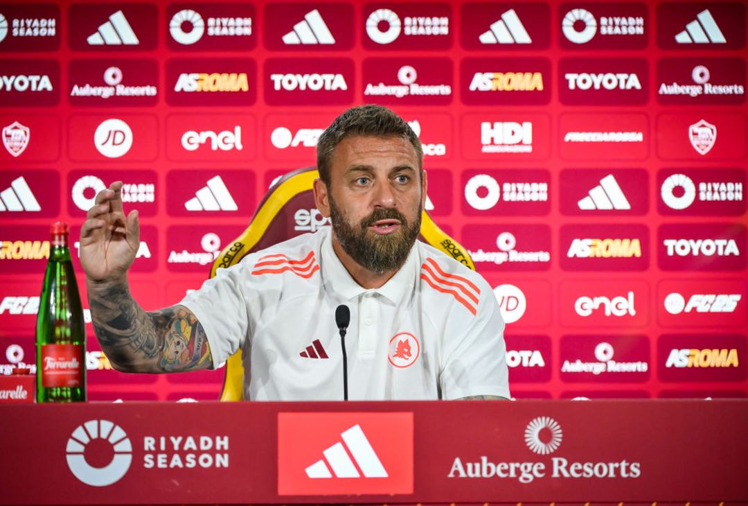 De Rossi in conferenza stampa alla vigilia dell’Empoli – FOTO GALLERY - immagine 9