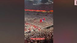 VIDEO / L’impressionante muro di tifosi della Stella Rossa
