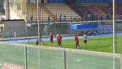 GALLERY I portieri scendono in campo per un allenamento personalizzato: le foto
