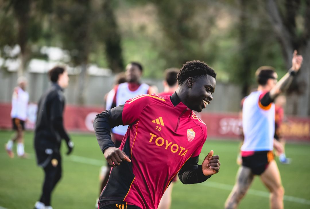 Trigoria, l’allenamento a -2 dalla Cremonese. Wesley in gruppo – FOTO GALLERY- immagine 1