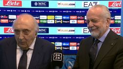 Ferlaino, stoccata a De Laurentiis: “Un presidente che parla romanesco non mi piace”