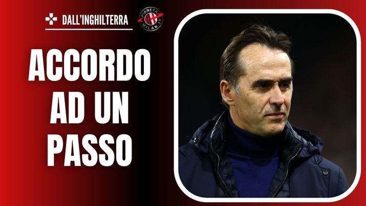 Panchina Milan - Julen Lopetegui