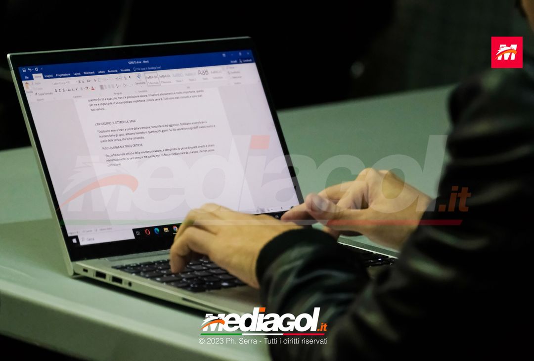 FOTO PALERMO, verso il Cittadella: mister Corini in conferenza stampa (GALLERY) - immagine 15