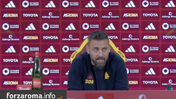 VIDEO – De Rossi: “Con Gasperini tutto chiarito. Mai chiamata in causa l’Atalanta”