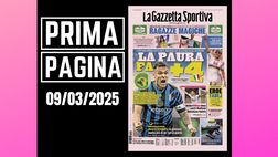 Prima pagina Gazzetta dello Sport: “Il Milan vince con il ribaltone”