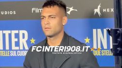 VIDEO FCIN1908 / Inter, ecco Lautaro alla proiezione del film scudetto