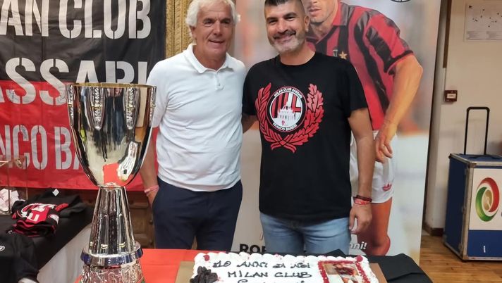 Milan Club Dieci candeline per il Milan Club Sassari: 200 tifosi e grandi ospiti