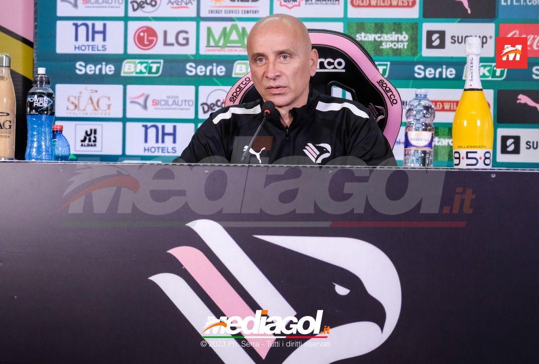 FOTO PALERMO, verso il Como: la conferenza stampa di mister Corini (GALLERY) - immagine 7