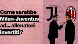 Milan-Juventus, come sarebbe ad allenatori invertiti? | VIDEO