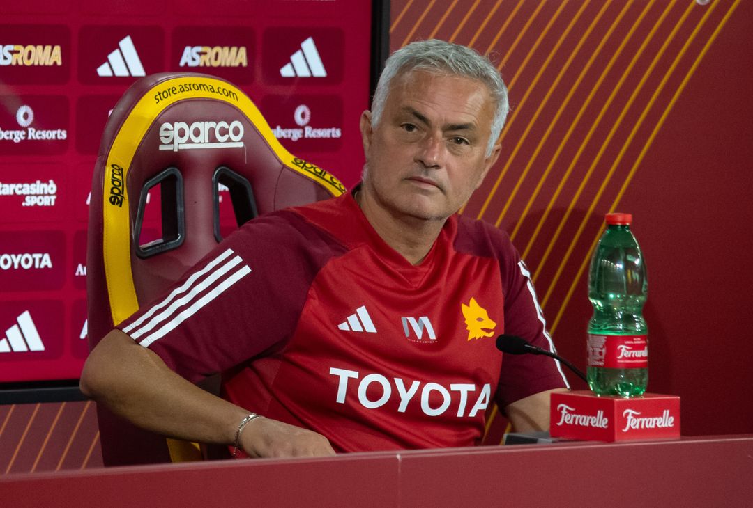 La conferenza stampa di Mourinho alla vigilia della Salernitana – FOTO GALLERY - immagine 17