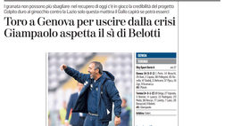 Video – Rassegna Stampa TN 04/11/2020: “Toro a Genova per uscire dalla crisi”