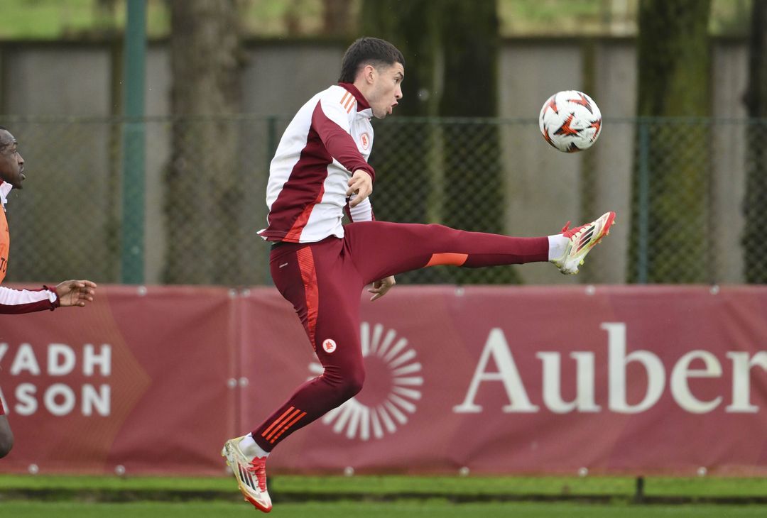 Trigoria, l’allenamento a due giorni dall’Az Alkmaar – FOTO GALLERY - immagine 9