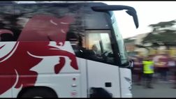 Video – Torino-Chievo Verona, l’arrivo del pullman granata allo stadio