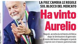 Prime pagine giornali sportivi oggi: il Napoli sui media