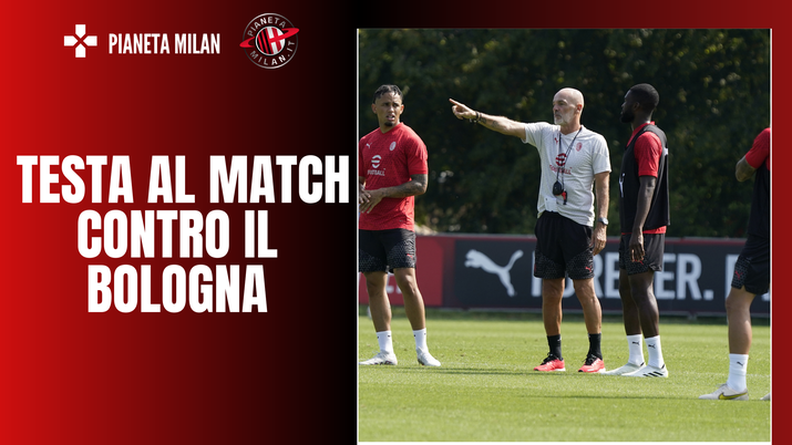 Stefano Pioli (allenatore AC Milan), qui durante una seduta di allenamento a Milanello | Milan News (Getty Images) Stefano Pioli AC Milan allenamento Milanello