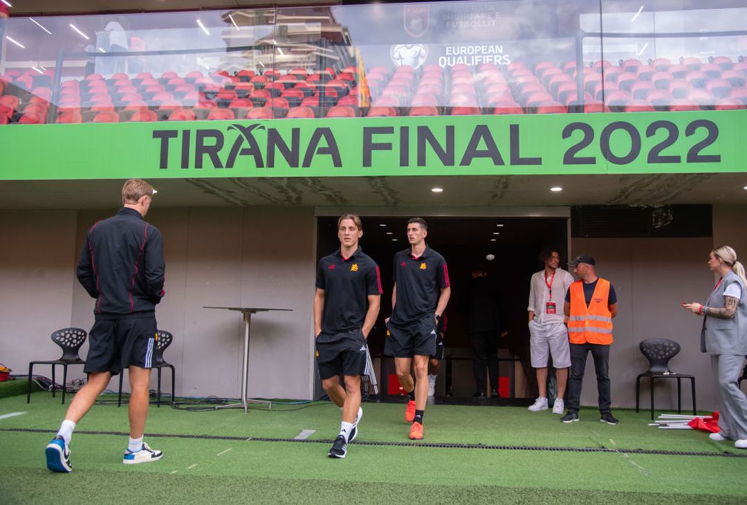 Amichevole, Partizani-Roma 1-2 – FOTO GALLERY - immagine 8