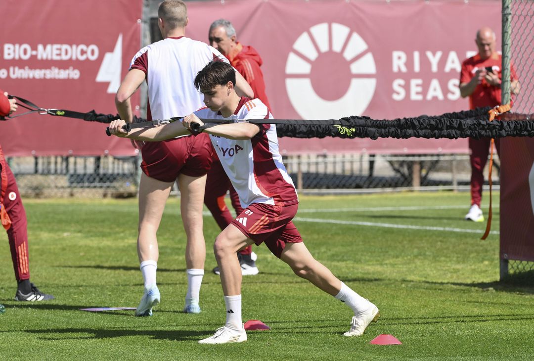 Trigoria, l’allenamento a tre giorni dal Lecce – FOTO GALLERY - immagine 4
