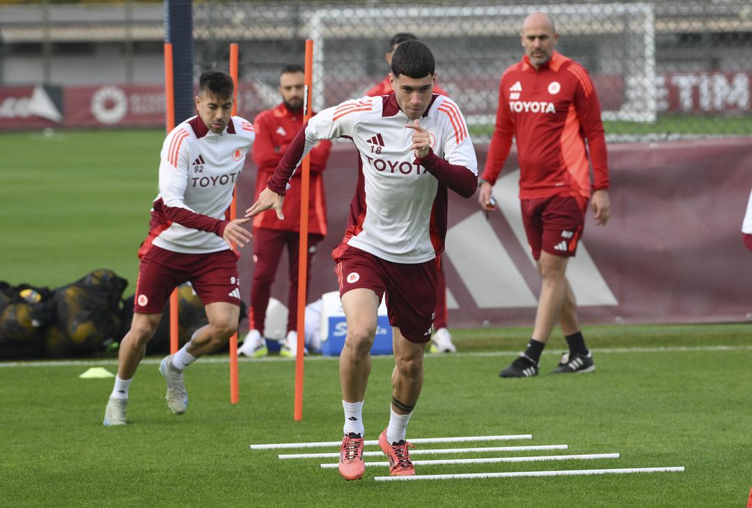 Trigoria, il primo allenamento agli ordini di Ranieri – FOTO GALLERY - immagine 20