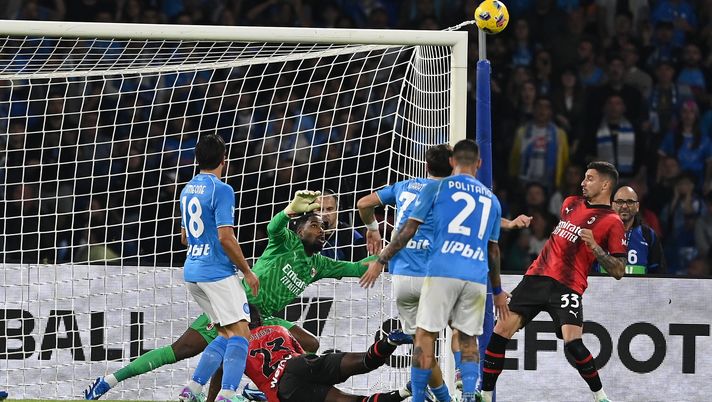 Il commento del club: “Maignan al 94esimo sventa una rimonta sensazionale del Napoli” - immagine 1