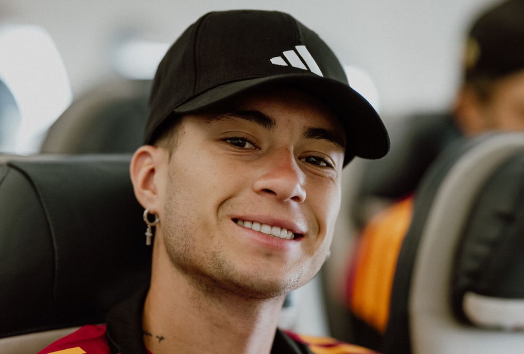 Kaiserslautern-Roma, squadra in partenza per la Germania – FOTO GALLERY - immagine 19