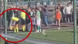 Turchia, guardalinee colpito con un monopattino dopo aver annullato un gol