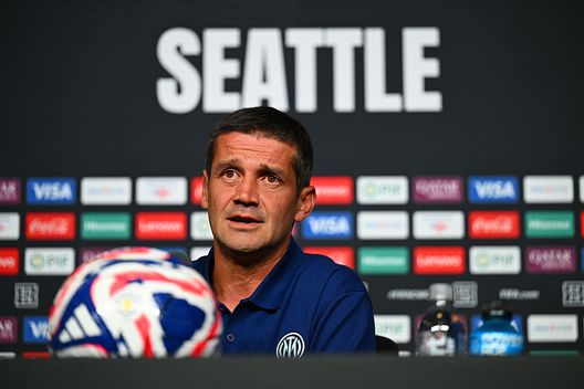 Inter-River, Cristian Chivu in conferenza (Foto di Mattia Ozbot - Inter/Inter via Getty Images) Inter-River, Cristian Chivu in conferenza