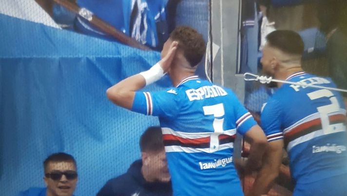 Sampdoria, Sebastiano Esposito torna al gol: punizione capolavoro contro la Reggiana - immagine 1