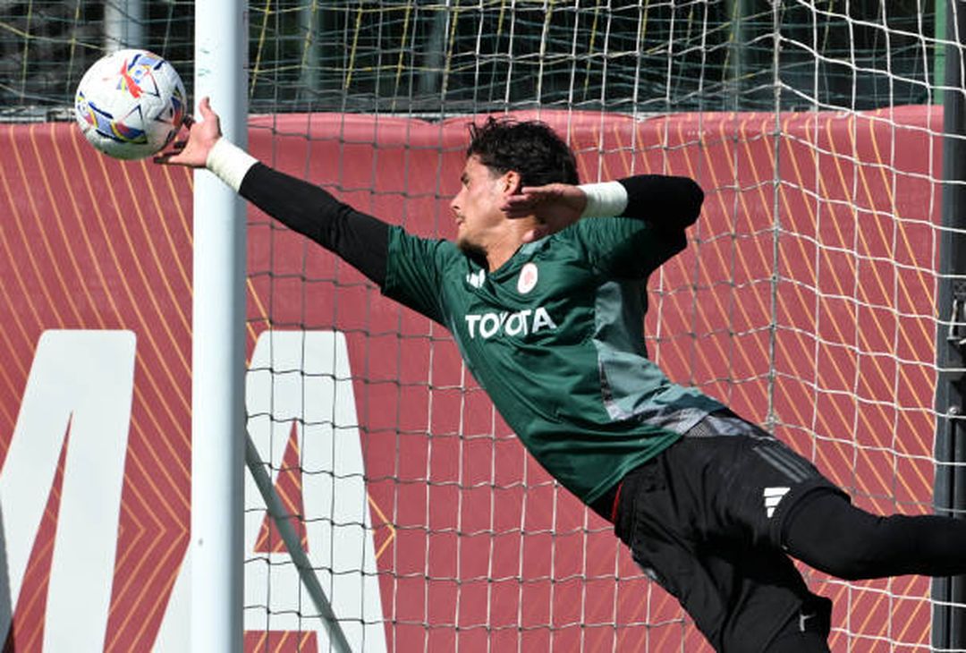 L’allenamento della Roma in vista della gara contro il Cagliari – FOTO GALLERY - immagine 5