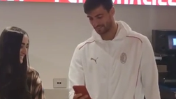 VIDEO / Gabbia dopo il gol nel derby ha un messaggio per un tifoso interista
