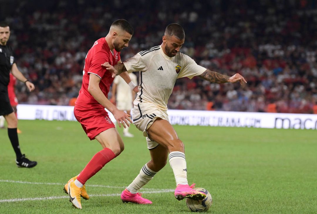 Amichevole, Partizani-Roma 1-2 – FOTO GALLERY - immagine 34