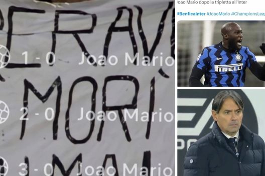 LIVEBLOG / Champions: Benfica-Inter: 3-3. I tifosi: “Pazza, come noi di lei”- immagine 3