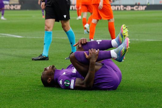 GERMOGLI PH: 17 APRILE 2025 FIRENZE STADIO ARTEMIO FRANCHI CONFERENCE LEAGUE FIORENTINA VS CELJE NELLA FOTO KEAN Kean-Dodo, quando tornano? Il primo a Firenze lunedì. Per il secondo serve pazienza- immagine 2