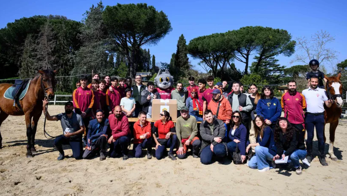 World Autism Awareness Day, la Roma incontra l’Associazione Ciampacavallo - immagine 1