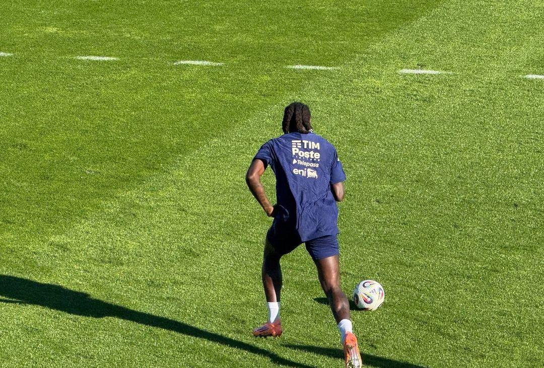 FOTO VN – Kean, Piccoli e Nicolussi a tinte azzurre: l’allenamento a Coverciano - immagine 6