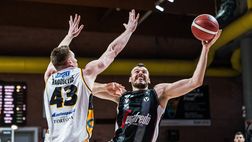 Basket LBA – La Virtus batte Tortona 84 a 77