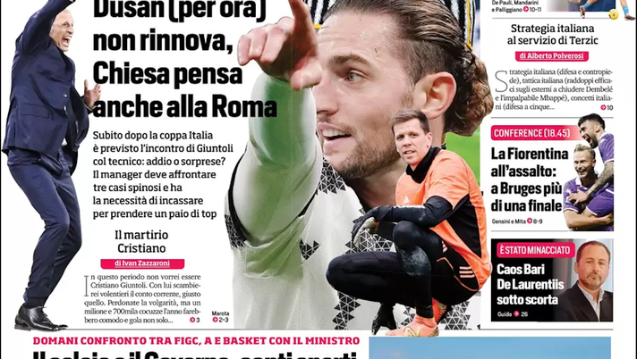 EDICOLA CDS / Champions: il Psg va fuori e punta Kvara. Luis Enrique eliminato - immagine 1