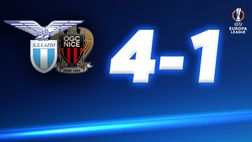 Pioggia di gol all’Olimpico: la Lazio cala il poker contro il Nizza