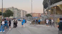 VIDEO Napoli-Udinese, la situazione fuori la curva B
