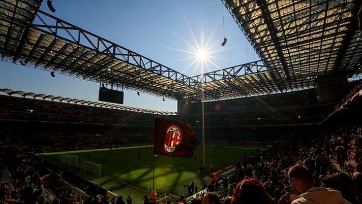 MILAN, ITALY - JANUARY 29: General view inside the stadium prior to the Serie A match between AC MIlan and US Sassuolo at Stadio Giuseppe Meazza on January 29, 2023 in Milan, Italy. (Photo by Giuseppe Cottini/AC Milan via Getty Images) milan-di-nuovo-alle-12-30-dopo-4-vittorie-consecutive-di-nuovo-il-sassuolo