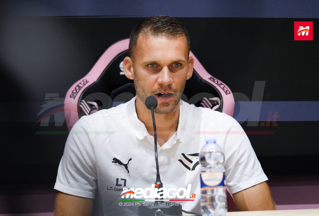 FOTO PALERMO, la presentazione di Alexis Blin in conferenza stampa (Gallery) - immagine 11
